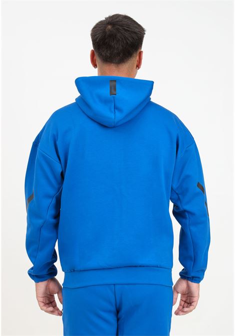 Felpa con zip Z.N.E. blu da uomo ADIDAS PERFORMANCE | JF6388.